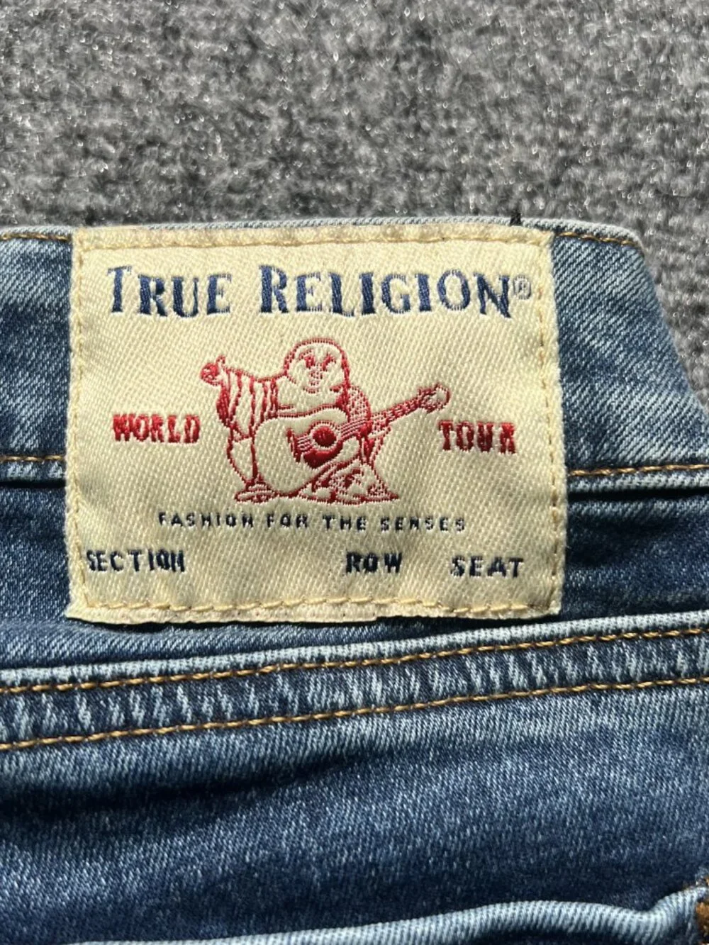 True Religion Becca Bootcut Jeans Womens 27 Blue Mid-Rise Denim